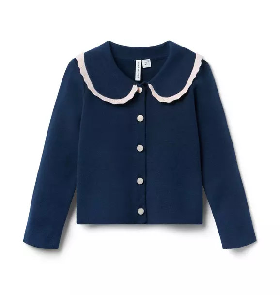 Crochet Collar Cardigan | Janie and Jack