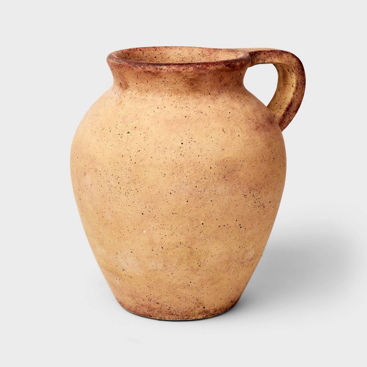 Single Handle Ceramic Vase - Threshold™ designed with Studio McGee: Watertight Terracotta Jug, ... | Target