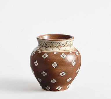 Small Printed Vase | Pottery Barn (US)