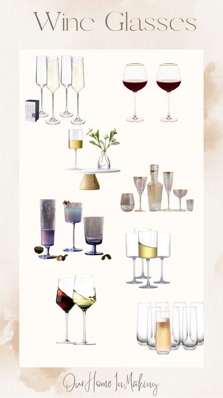 Unique Wine glasses & stemware. 


#wineglasses #champagneflutes #goblets #redwineglasses #contemporaryglasses #homdecor #barfinds #homefinds 

#LTKhome #LTKSeasonal #LTKFind