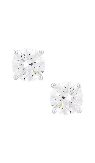 Juliette Stud Earring in Silver | Revolve Clothing (Global)