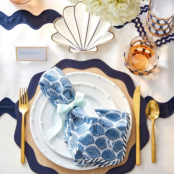 Raffia Wave Placemat | Mark and Graham
