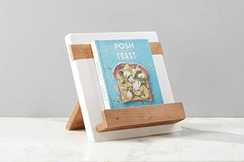 etúHOME White Mod iPad/Cookbook Holder (11" x 4" x 11.5") | Amazon (US)