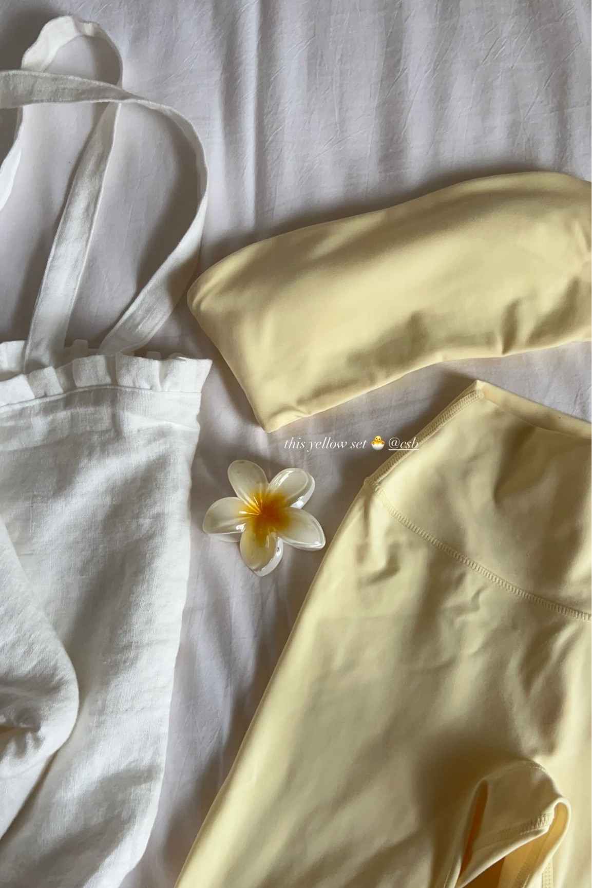 butter yellow set 🍋

#LTKActive #LTKU #LTKFitness