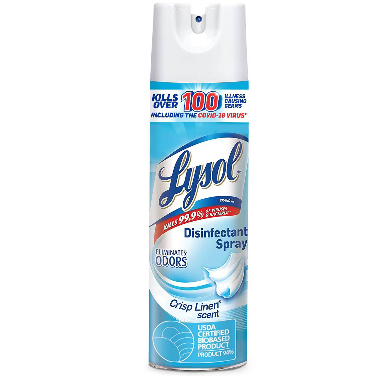 Lysol Crisp Linen Disinfectant Spray - 19oz | Target