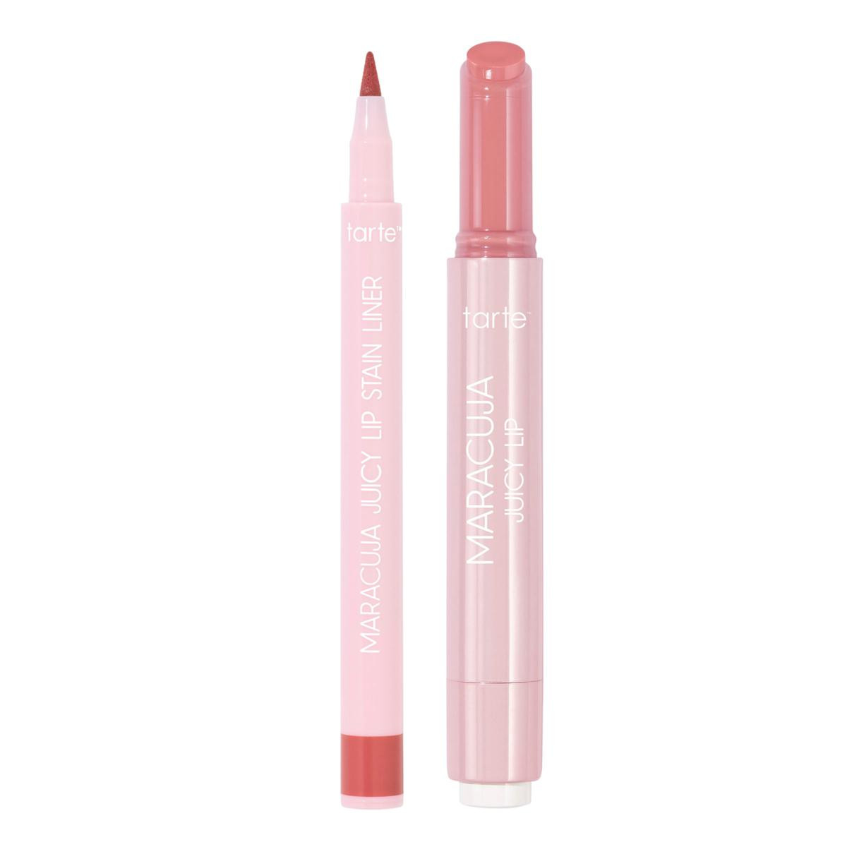 tarte Maracuja Juicy Lip Stain Pen and Liner 2-piece Set | HSN