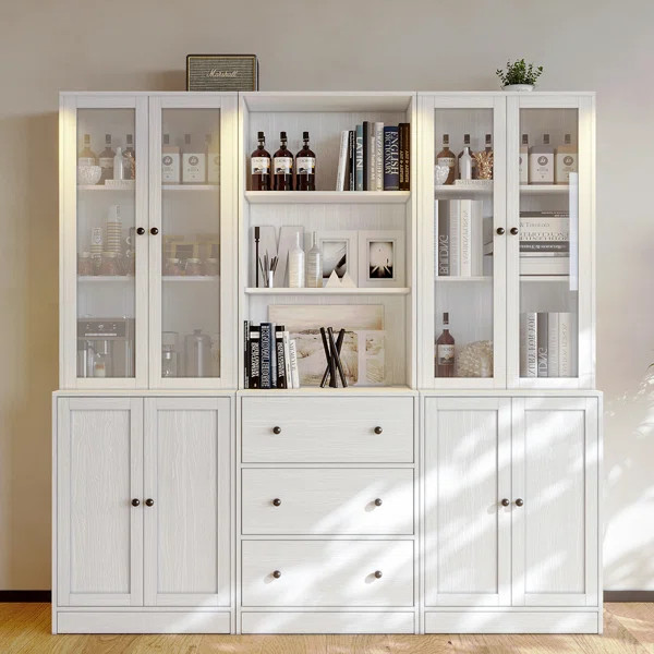 Reshod Book Cabinet Storage Bookcase | Wayfair North America