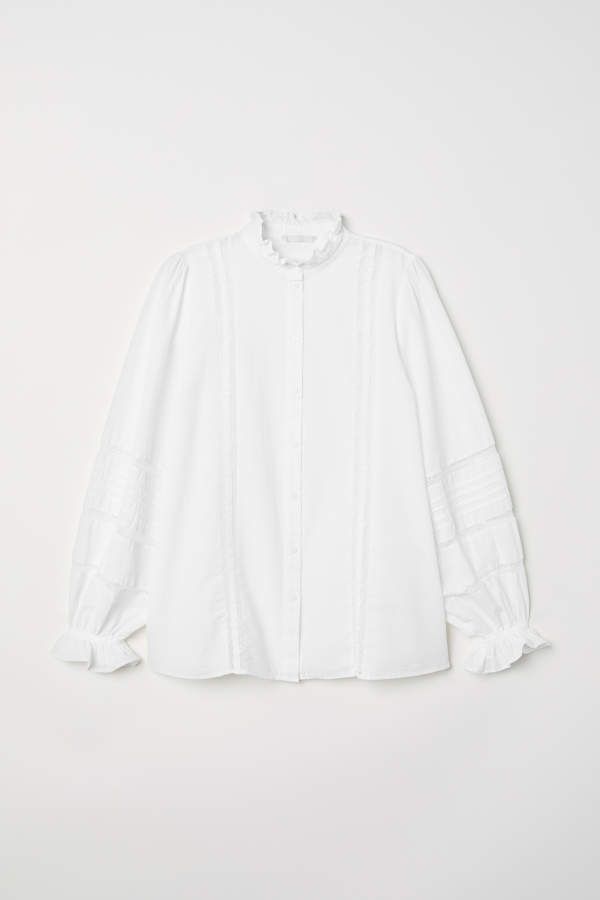 Blouse with Lace | H&M (US)