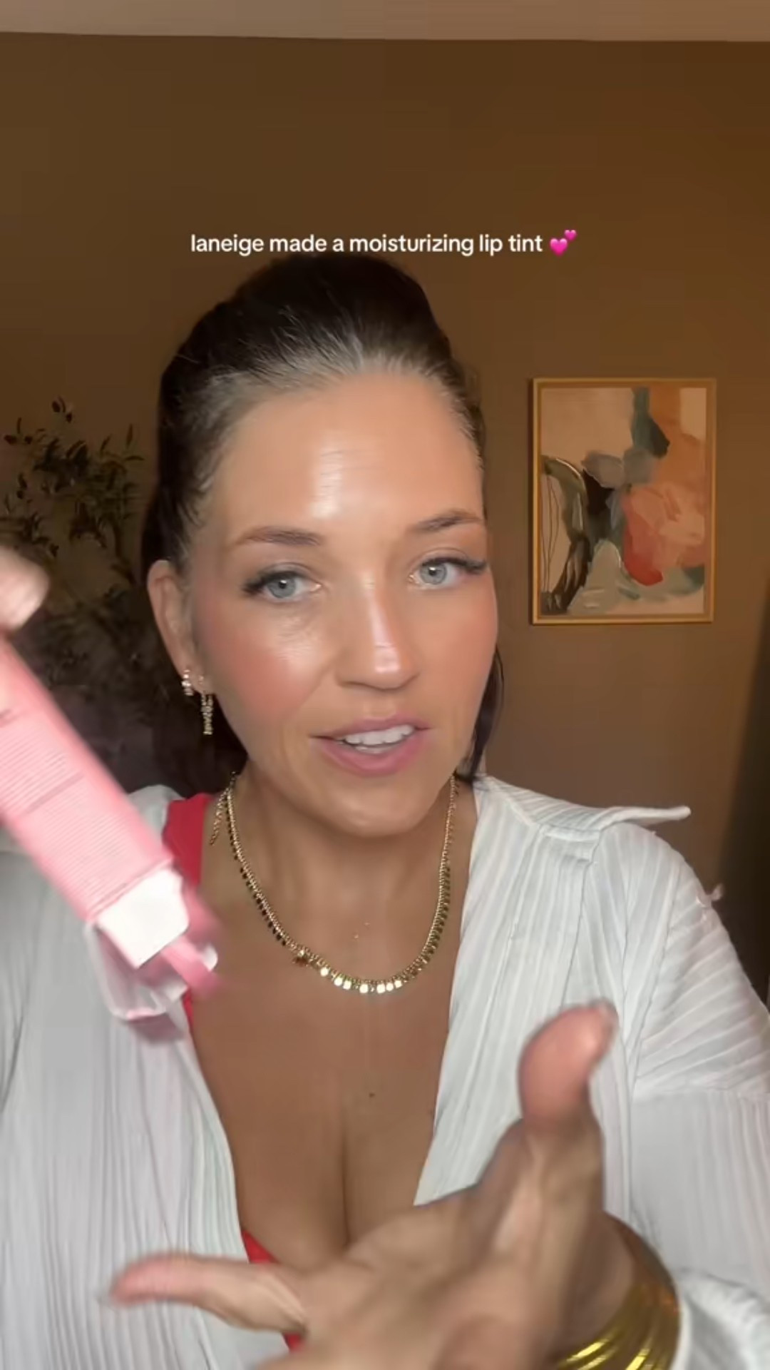 This Laneige lip oil stain gives glossy shine with a lightweight stain that lasts. It feels hydrating (not sticky) and gives that soft, clean K-beauty glow that works beautifully on 40+ lips. Perfect everyday mauve that’s buildable and flattering. 

#LTKBeauty