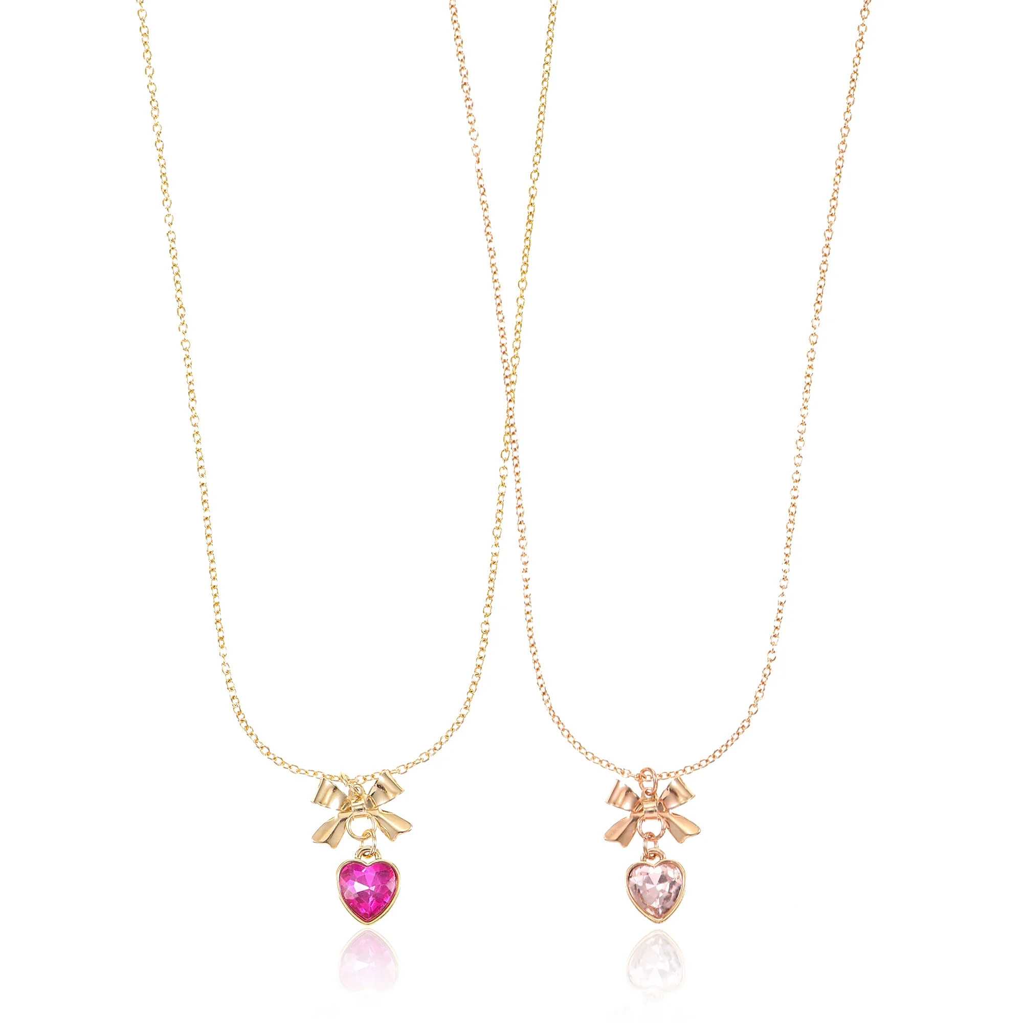 Way to Celebrate Valentine's "Wear-One-Share-One" Heart Necklaces, 2 Pieces | Walmart (US)