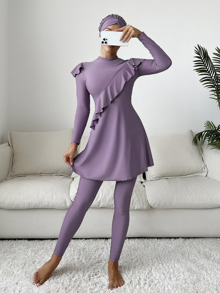 burkini swimsuit modest | SHEIN