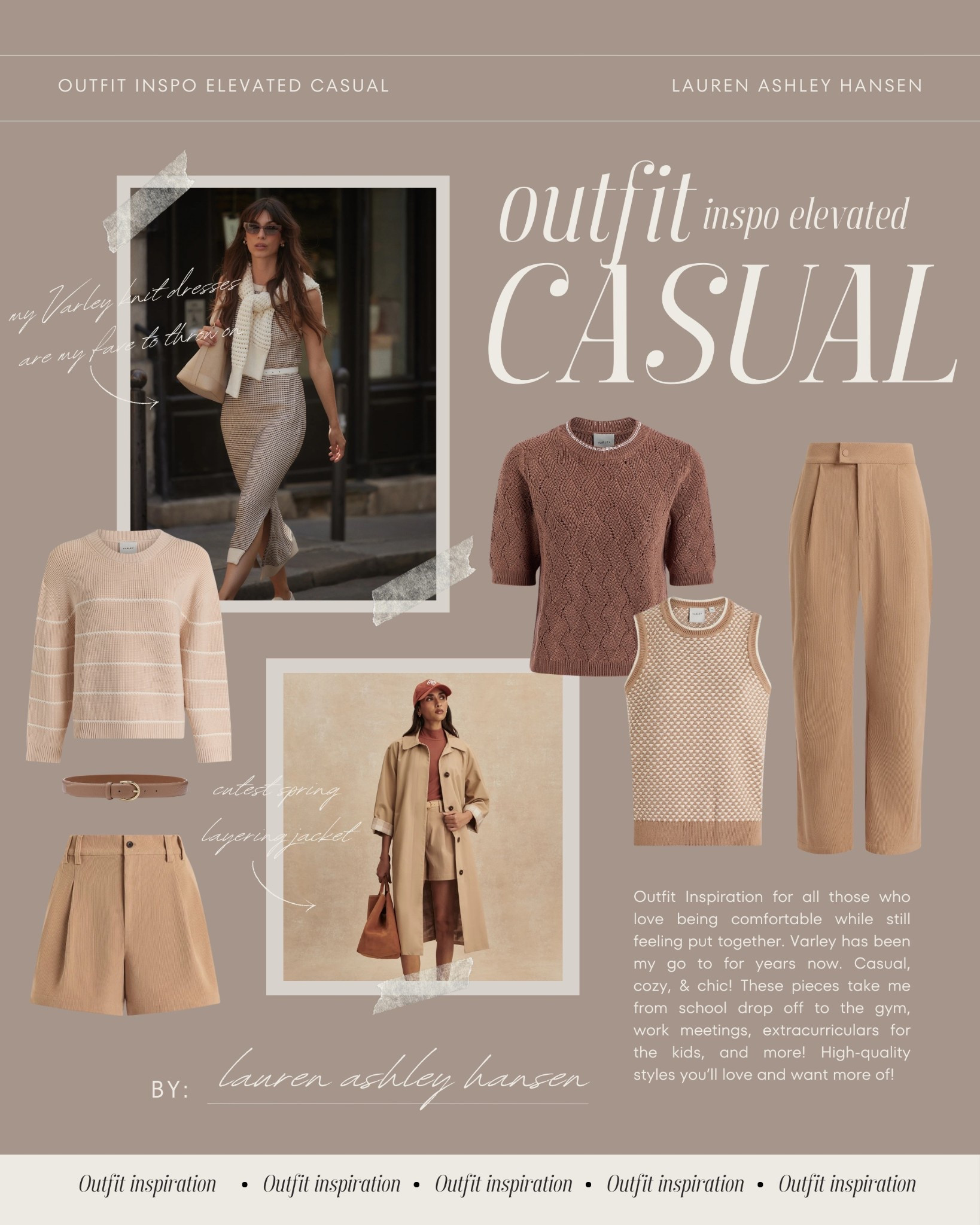 The prettiest new Spring arrivals at Varley! I’m loving these taupe and mauve styles. I have a more olive complex and these colors are perfect for that. Elevate these tops with trousers and shorts, or style them with leggings for a more day to day look! 

#LTKootd #LTKgrwm #LTKActive