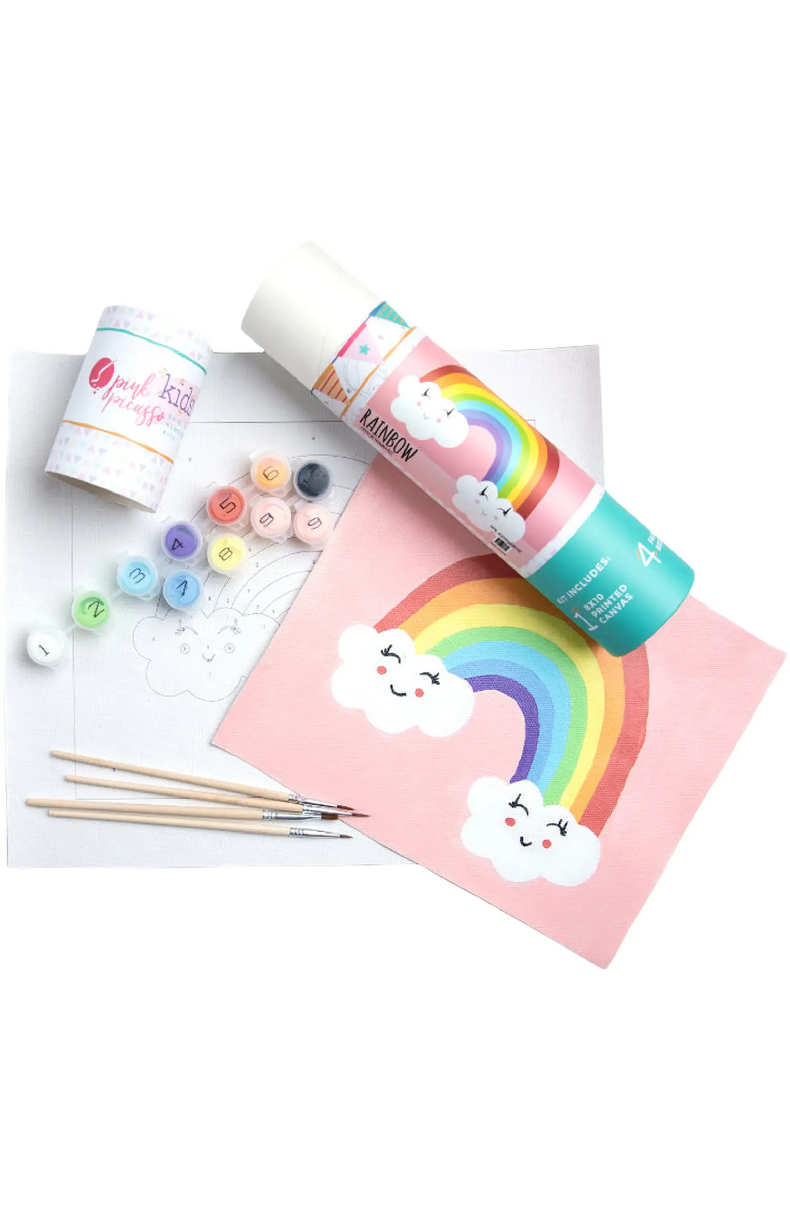 Pink Picasso Kits Rainbow Paint by Numbers Kit | Nordstrom | Nordstrom