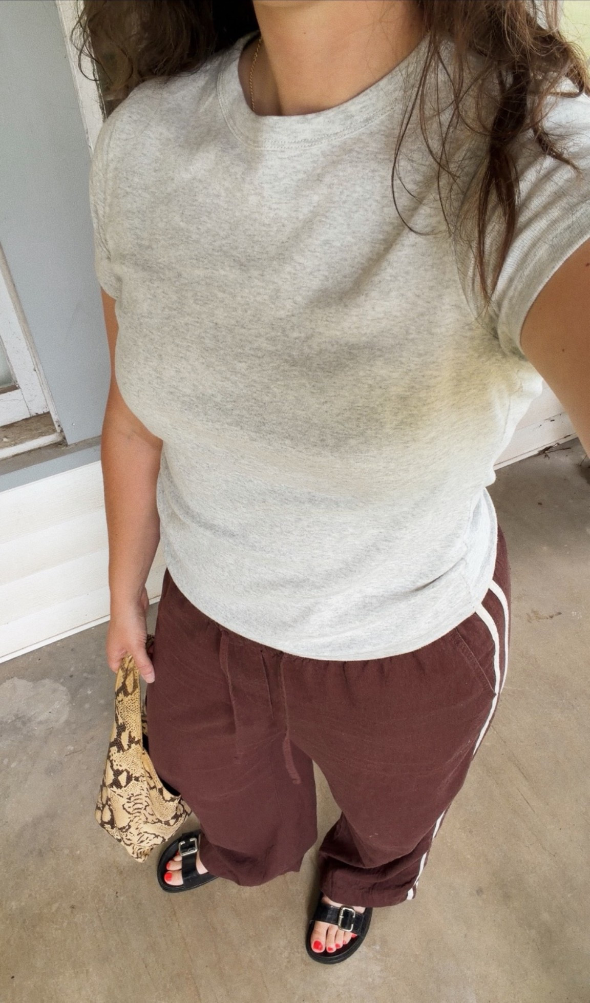Just a simple outfit in my rotation lately! #ootd #mom #firsttimemom #casualstyle

#LTKootd #LTKmomlife
