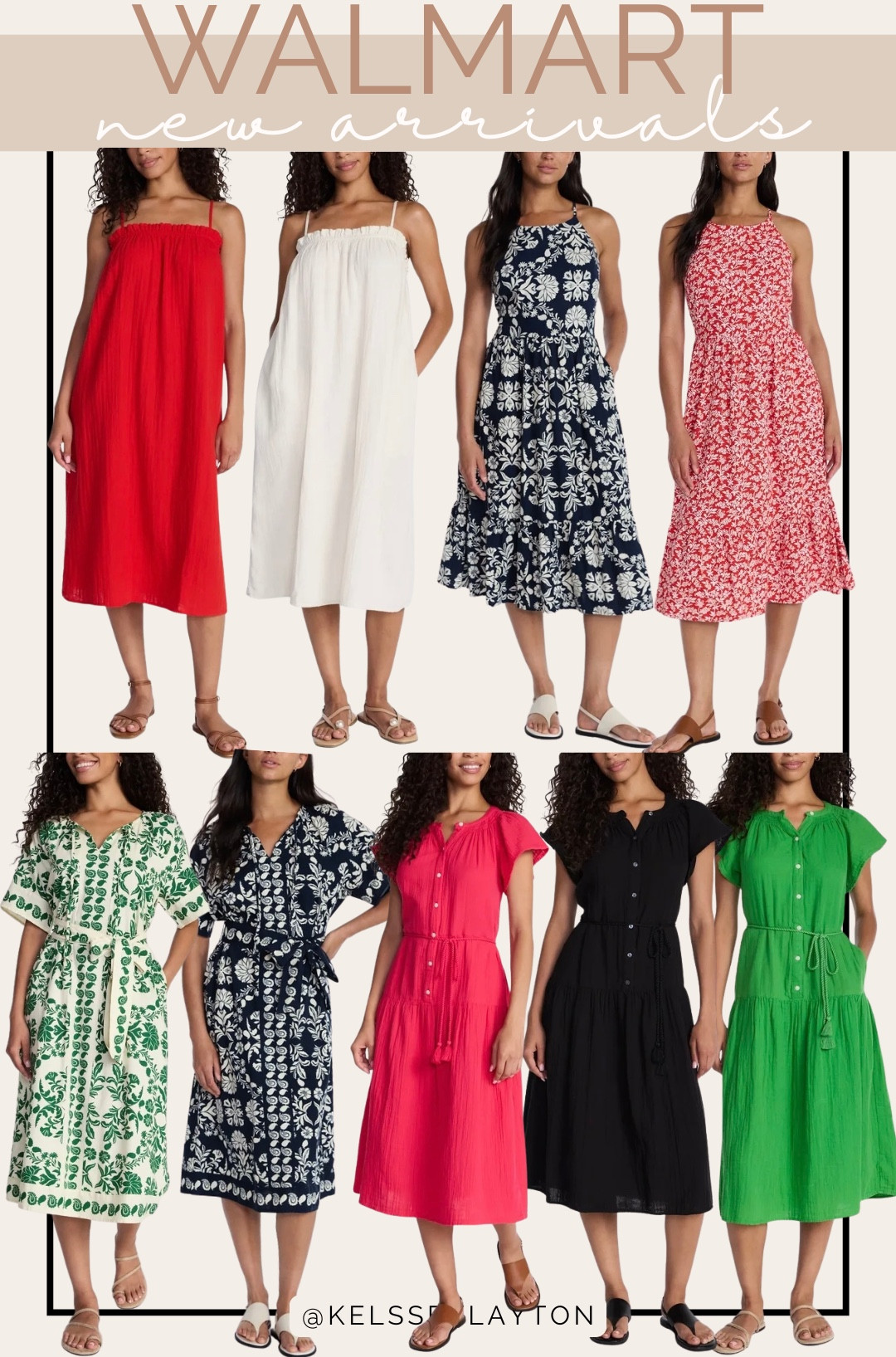 Walmart new arrival midi dresses

#LTKootd #LTKgrwm