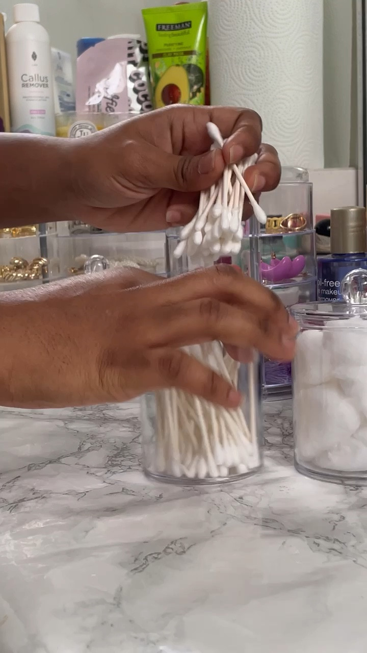 Get organized with me 😍 love these beautiful storage containers from Amazon 

#LTKhome #LTKunder50 #LTKbeauty