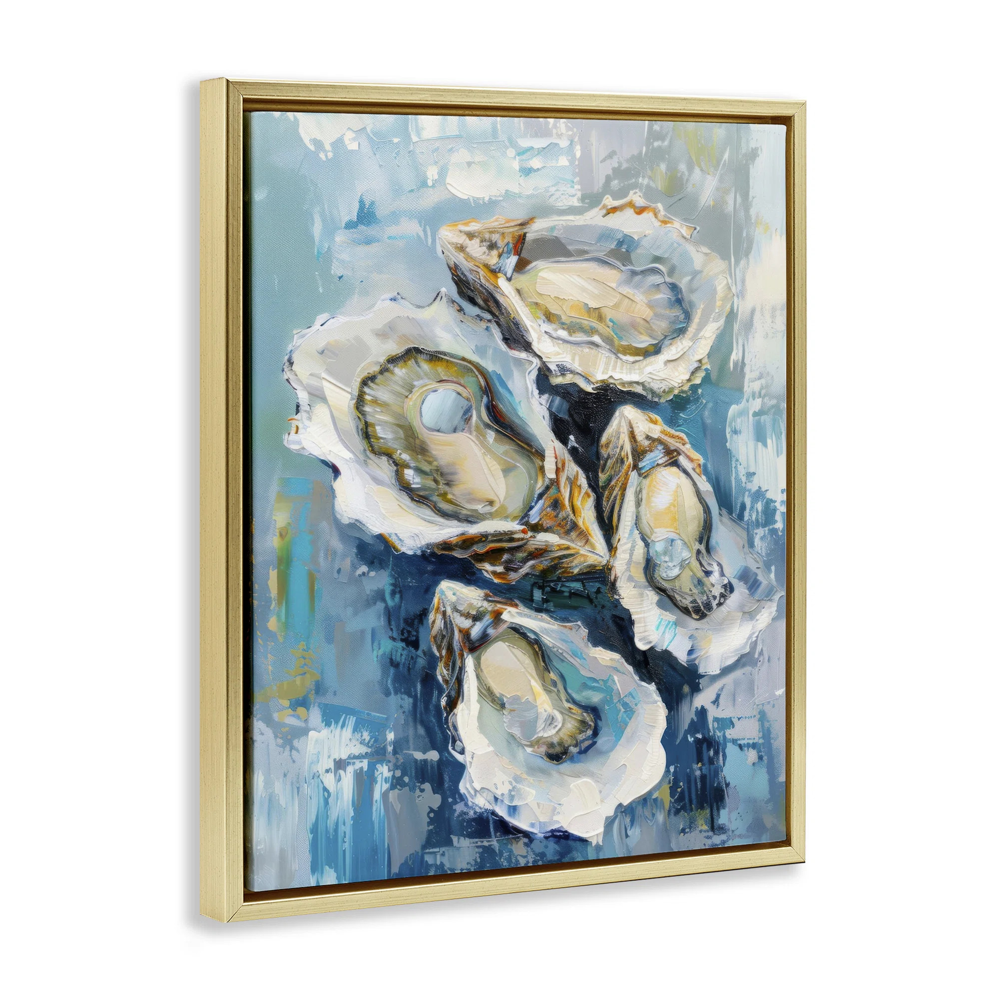 Freshly Shucked Oysters Canvas Wall Art by LSR Design Studio | Wayfair North America