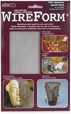 Amaco Wire Form Aluminum Sparkle Mesh | Amazon (US)