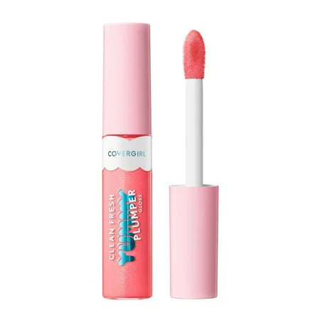 COVERGIRL Clean Fresh Yummy Gloss Plumper Be Chill My Heart 840 0.33 fl oz | Walmart (US)