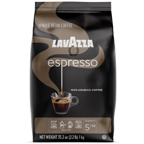 Lavazza Espresso Italiano Whole Bean Coffee Blend, Medium Roast,Premium Quality Arabic, 2.2 Pound... | Amazon (US)