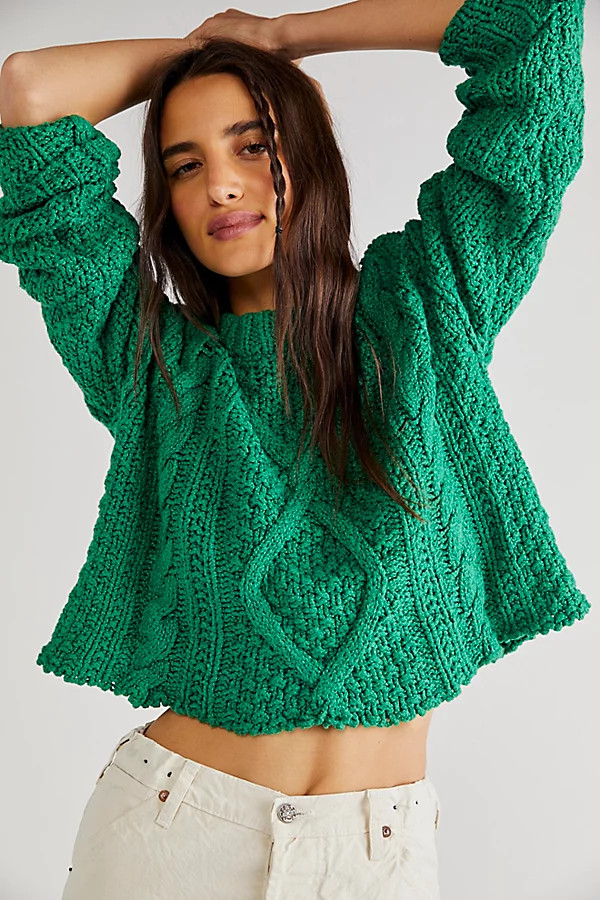 Cutting Edge Cable Pullover | Free People (Global - UK&FR Excluded)