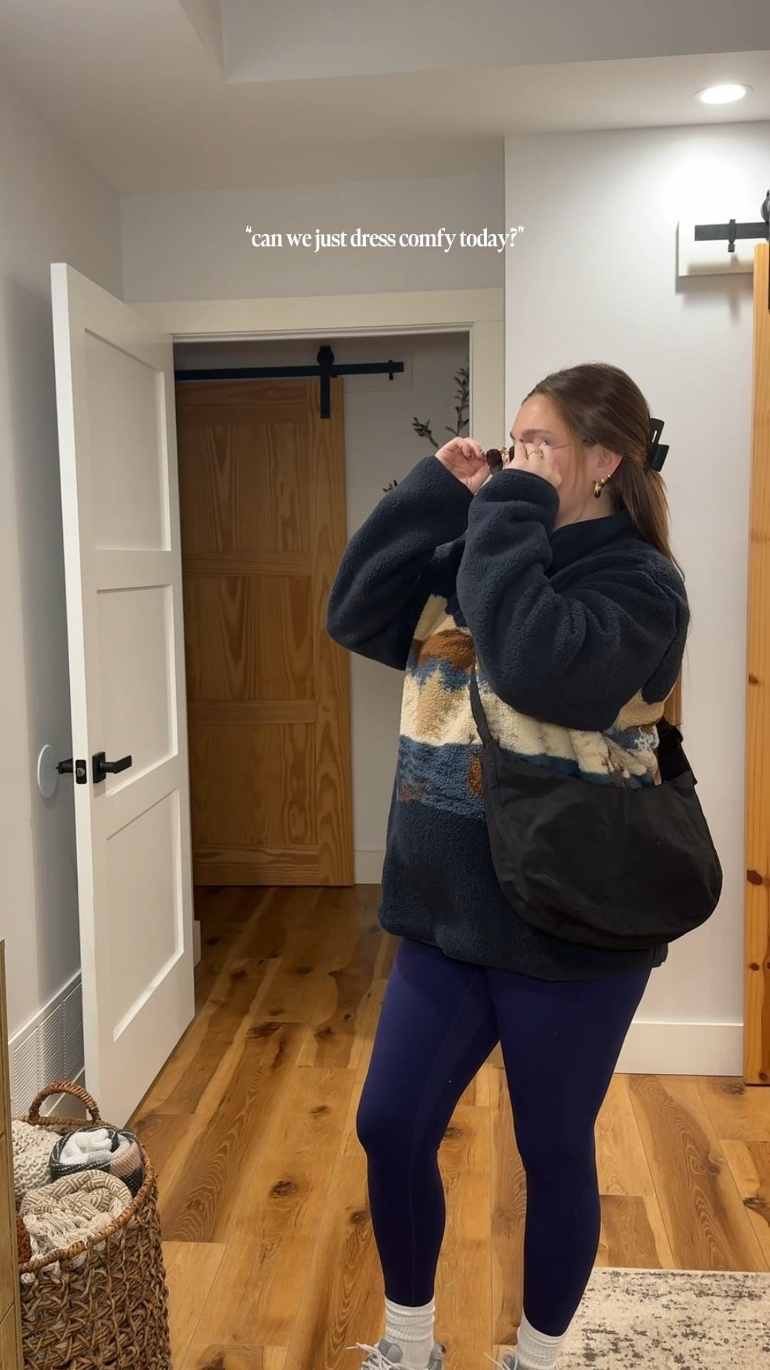 comfy maternity ootd 💙 8 months pregnant edition! 

#LTKootd #LTKBump #LTKmomlife