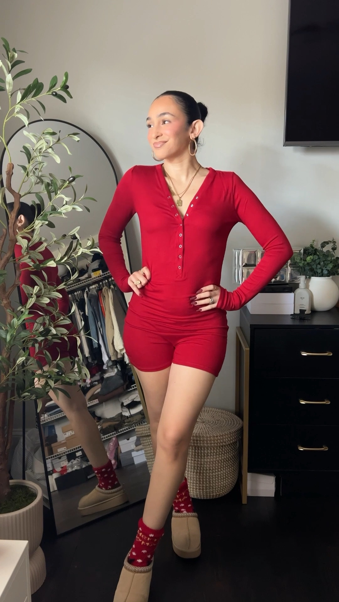 It’s that time of year for Christmas pajamas 🎄 Yitty’s soft rib knit onesie in this holly berry color is perfect to get you in the holiday spirit 

#LTKSeasonal #LTKHoliday #LTKPetite