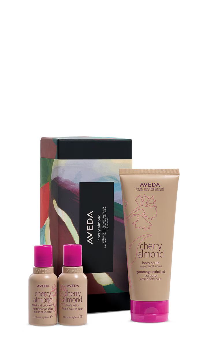 cherry almond softening body care trio | Aveda | Aveda (US)