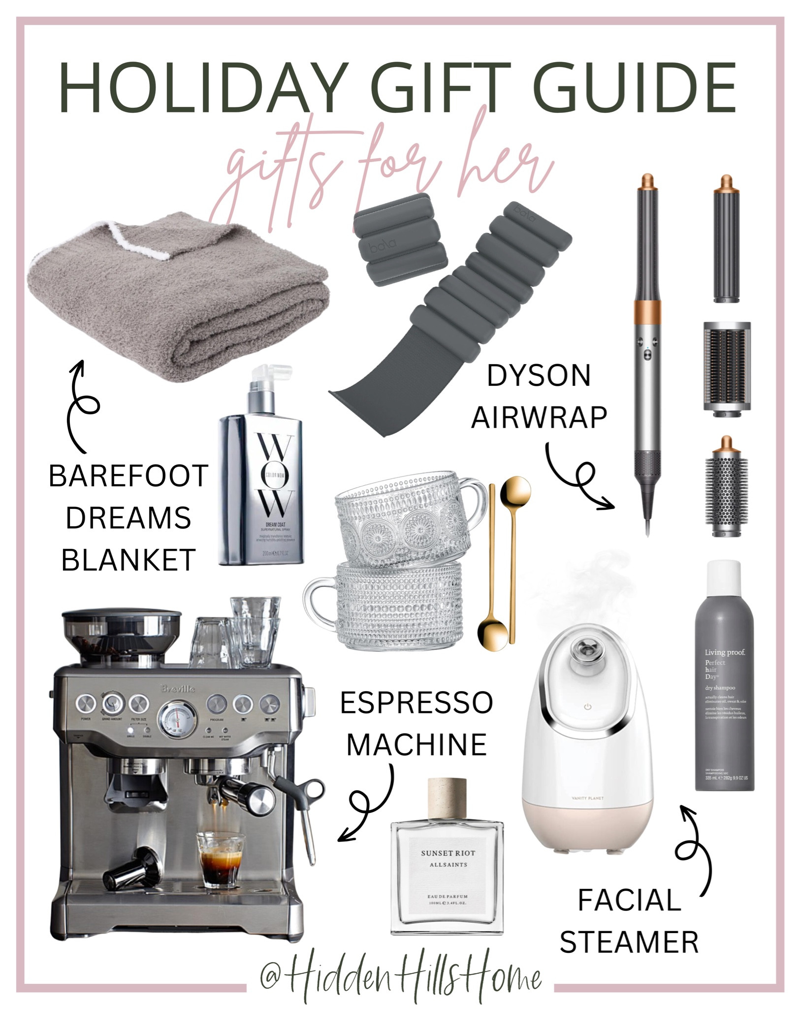 Christmas gifts for her, holiday gift guide, gifts for mom, gifts for wife, Christmas gift ideas #giftsforher #giftguide

#LTKGiftGuide #LTKCyberWeek