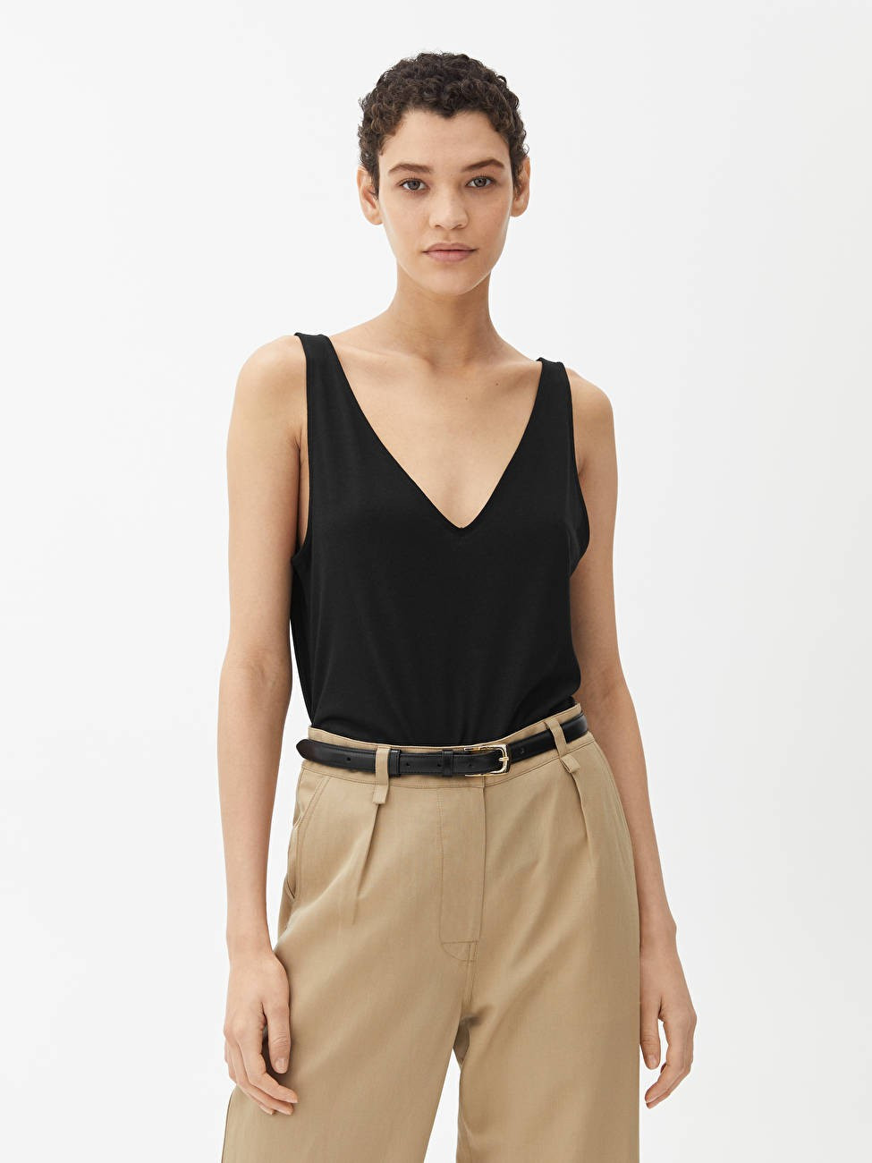 Tank-Top aus Lyocellmix | ARKET (EU)