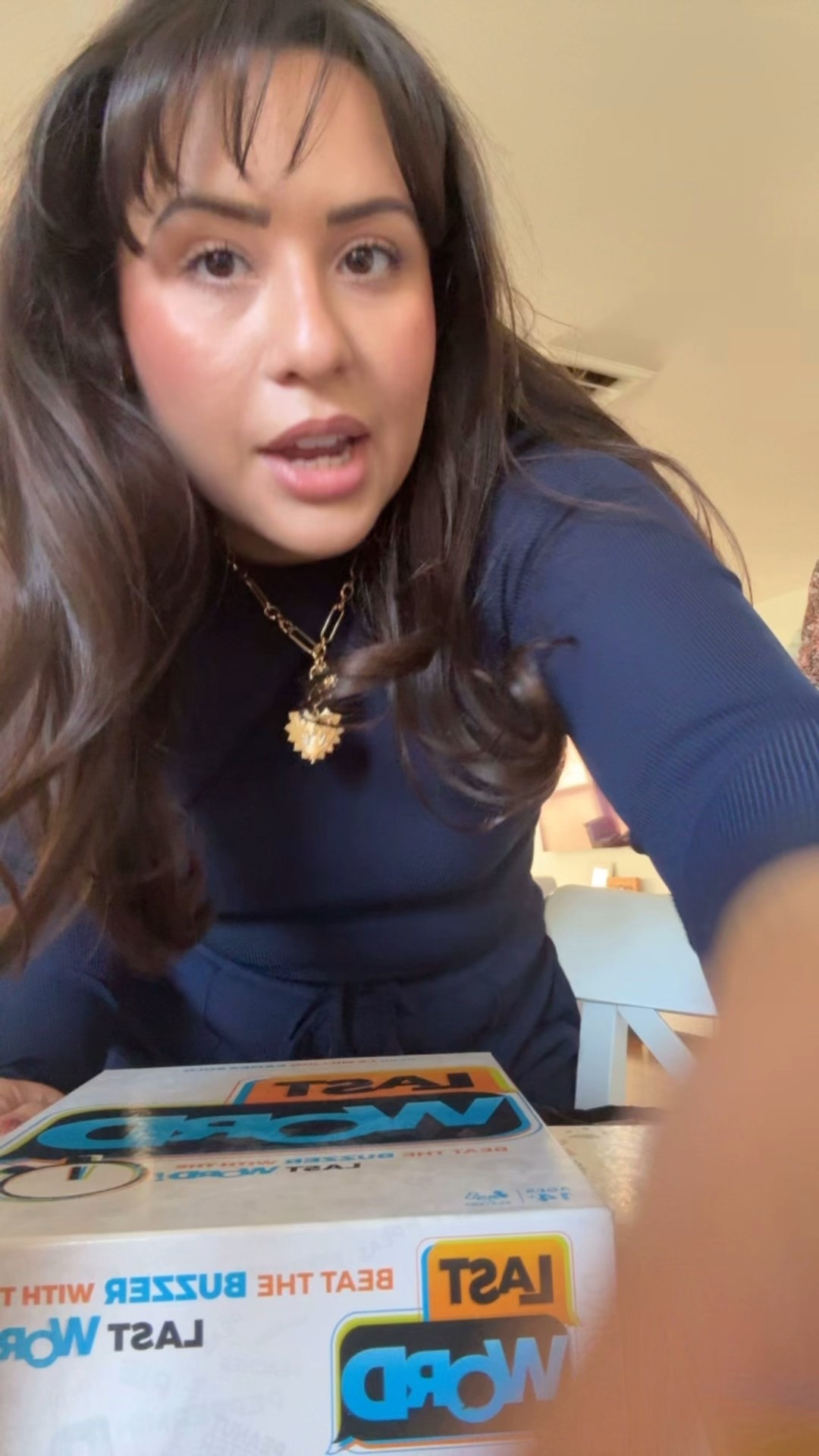 Fun family games! 1. Stir the Pot
A hilarious party game where you anonymously roast your friends with funny prompts and see who can take a joke. Perfect for adults and teens who love sarcasm.
2. Do You Really Know Your Family?
A fun, kid-friendly trivia and challenge game that tests how well you actually know each other. Great for family night or anytime you wanna laugh without screens.
3. The Hygge Game
A cozy conversation game designed to spark meaningful, heartwarming discussions. Think soft vibes, comfy blankets, and connecting with the people you love.
4. Last Word
A fast-paced buzzer game where you race to shout out answers before the timer goes off. Loud, competitive, and perfect for groups who love quick-thinking challenges.

#LTKMidsize #LTKdayinmylife #LTKGiftGuide