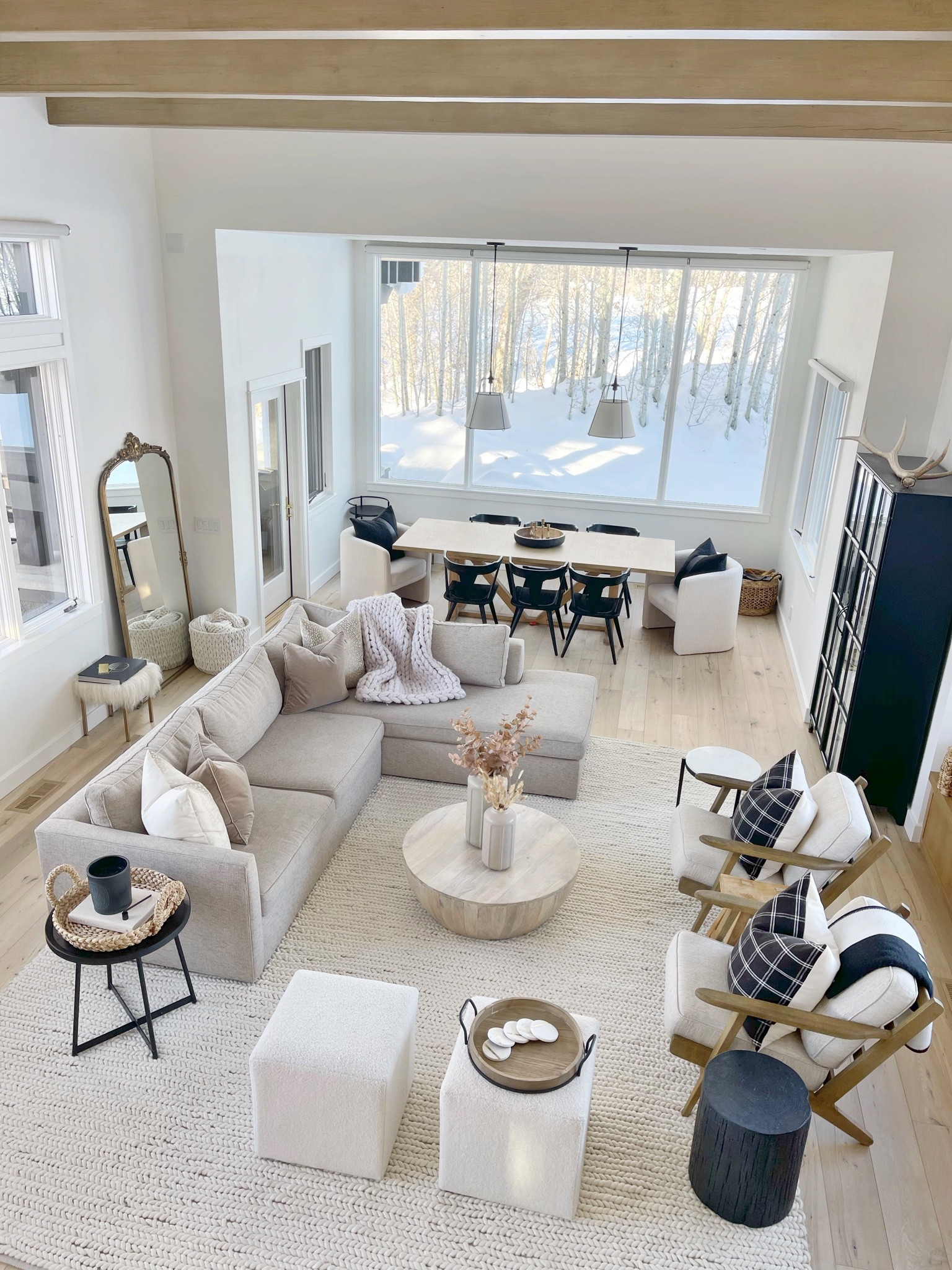 H O M E \ living and dining room setup!

Sectional sofa
Target
Coffee table
Side table
Rug
Accent chair 
Floor mirror

#LTKhome