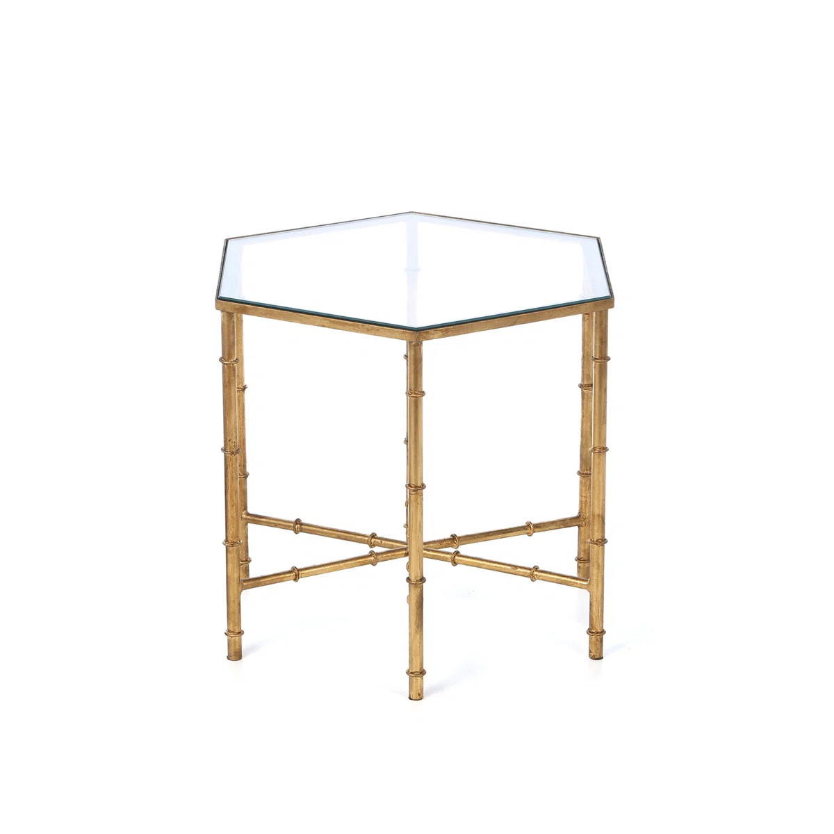 Oxendine Glass Top End Table | Wayfair North America
