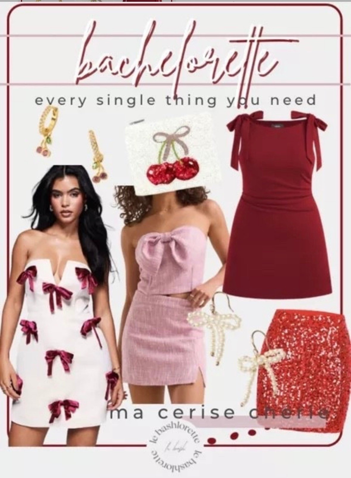Bachelorette Party: Ma Cerise Cherie 

A punchy take on a little coquette vibe
🍒🎀🇫🇷🤍🩰🍸

#leBASHlorette
#leBASH
#cherrysummer

#liketkit 

Follow my LTK @le_BASHlorette on the @shop.LTK app to view this post and get my exclusive app-only content!

#liketkit #LTKParties #LTKWedding
@shop.ltk
https://liketk.it/5i2pg