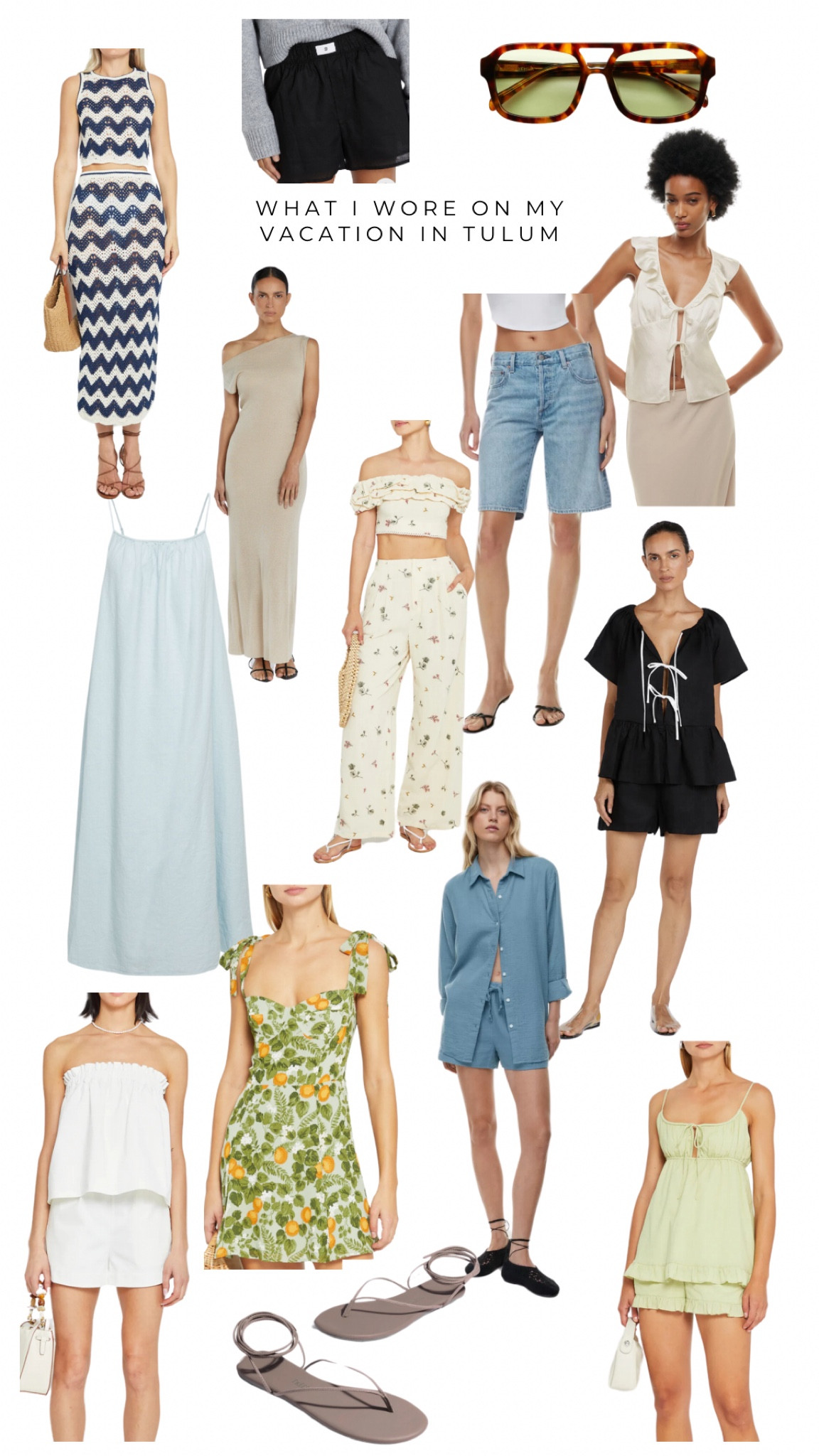 all of the outfits I wore on my week long vacation in tulum 🏝️✨🤍



#LTKtravel #LTKSeasonal