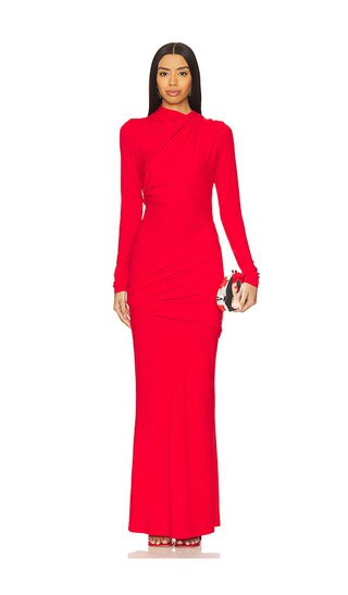 Paris Georgia Aria Dress in Red. - size S | Revolve Clothing (Global)