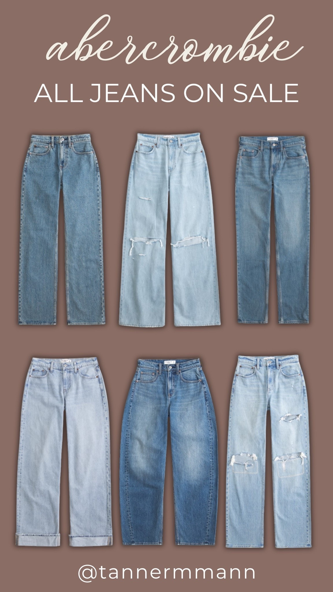 Abercrombie Jeans SALE

#LTKootd #LTKSaleAlert