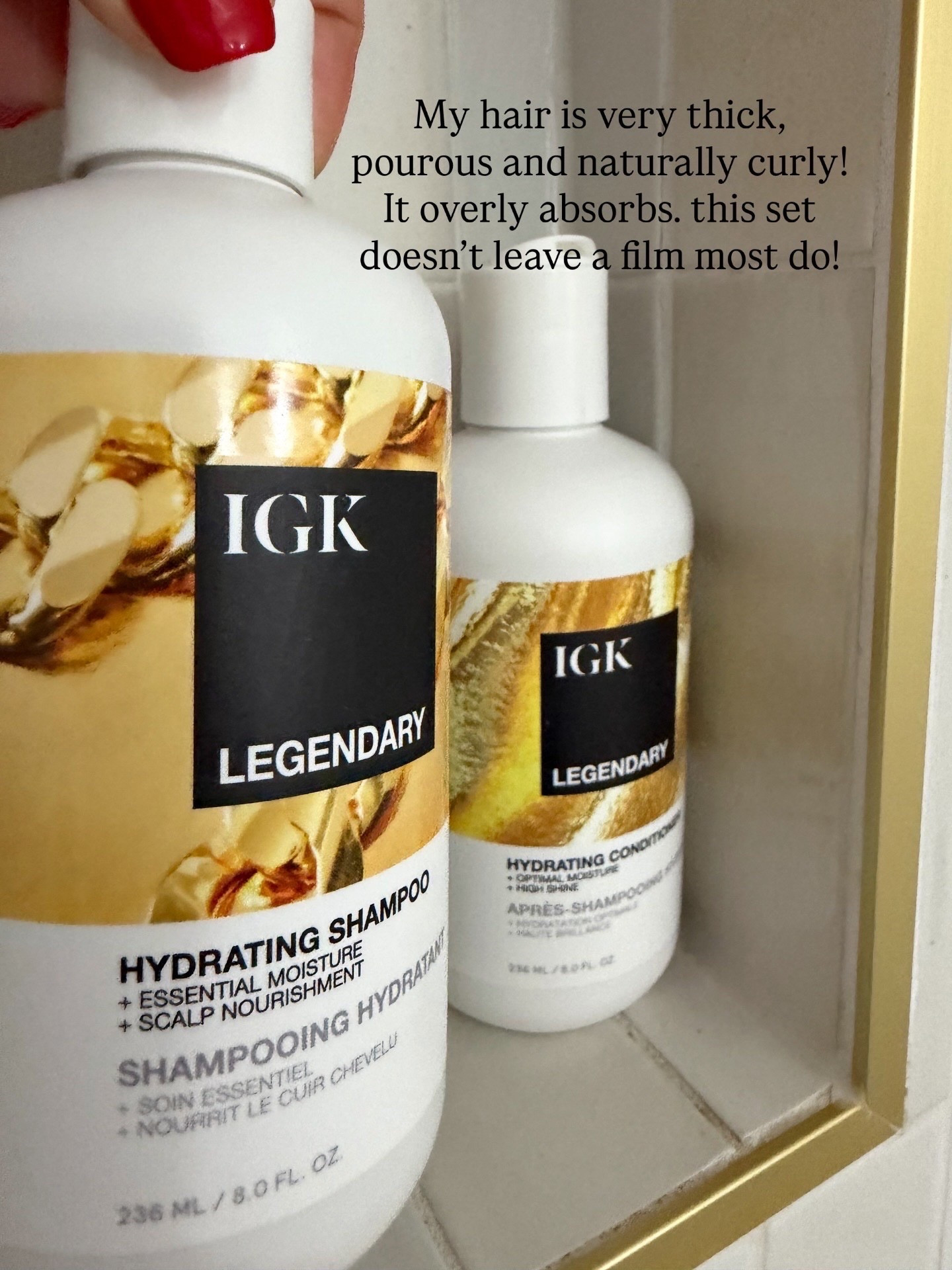 My go to shampoo and conditioner. So good, especially for thick curly hair!

#LTKOver40 #LTKBeauty #LTKFindsUnder100