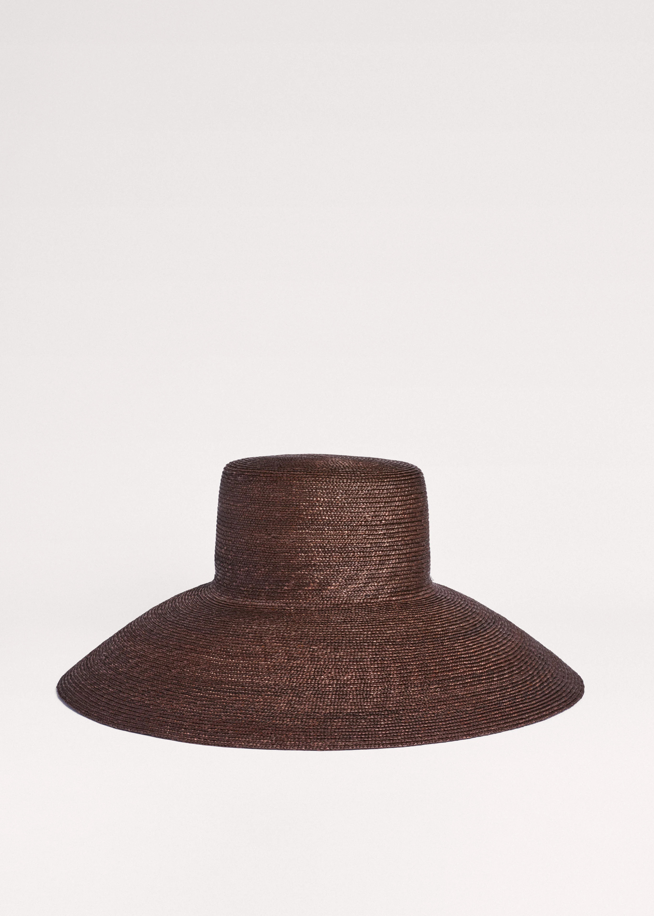 Wide Straw Hat Hand-Woven Straw | ME+EM Global (Excluding US)