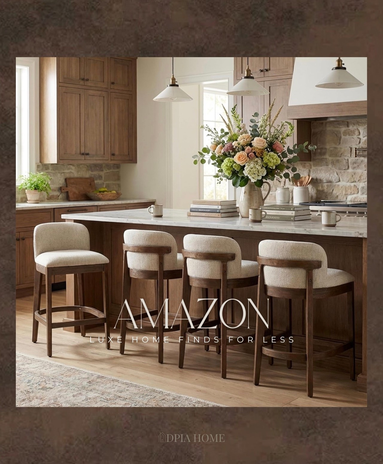 PREORDER SAVINGS! 🤎 
Loving this set of 4 neutral, wood counter stools from Amazon for $650. Affordable kitchen seating. Available in walnut or natural finish. 

#LTKmorningroutine #LTKSaleAlert #LTKHome