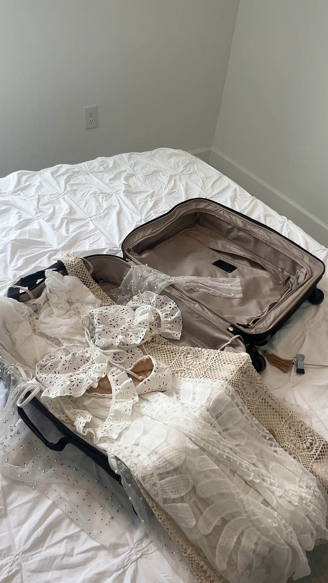 I feel like I should win an award for being able to pack my entire bachelorette party wardrobe, accessories and all, into my carry-on! It was so fun curating the bridal wardrobe of my dreams 🥰💍

#LTKswim #LTKwedding #LTKtravel