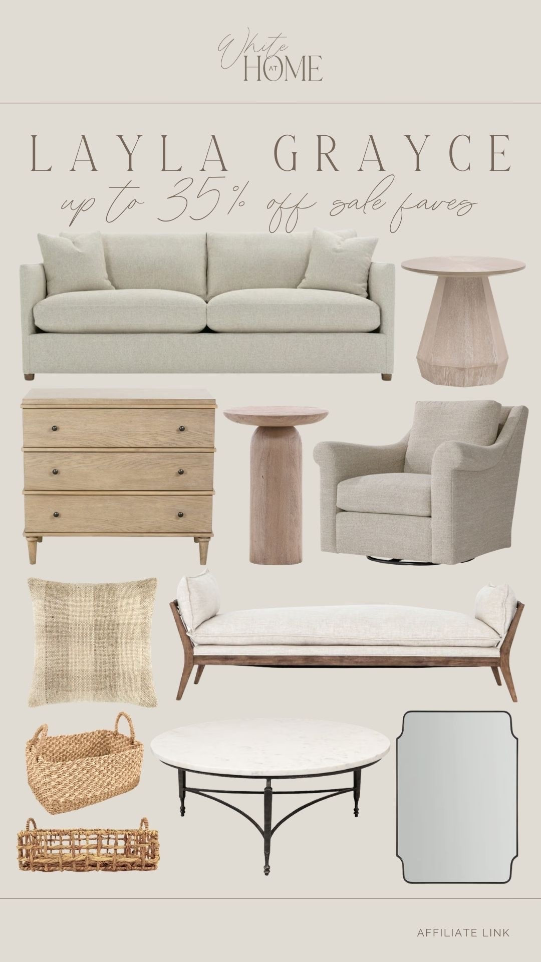The Memorial Day sales have started! Save up to 35% off during their Layla Grayce sale happening this weekend. Everything from high-end furniture to soft textiles, warm accents, and beautiful lighting.

#LTKHome #LTKSaleAlert