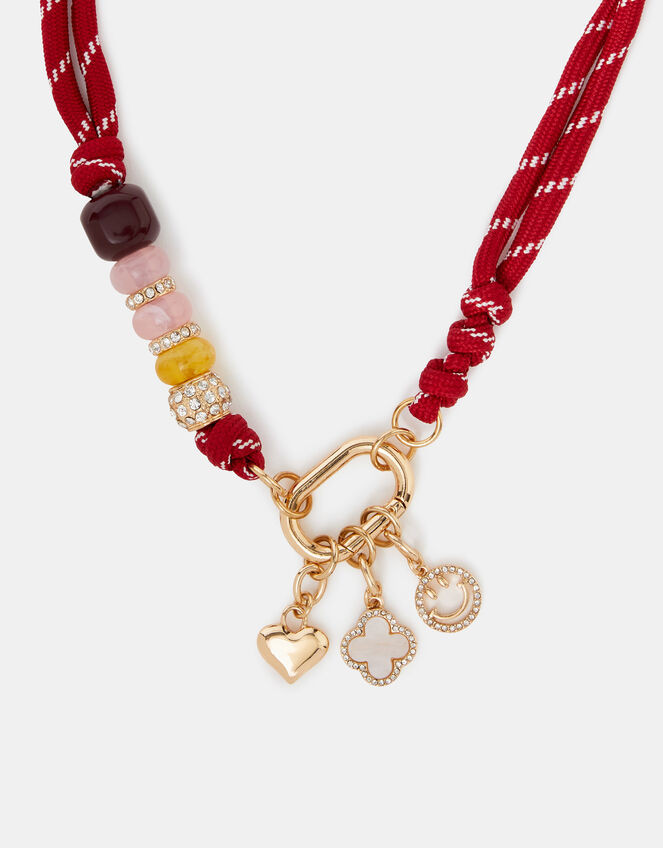 Accessorize x Good Manners Carabiner Charm Cord Necklace​ | Accessorize (Global)