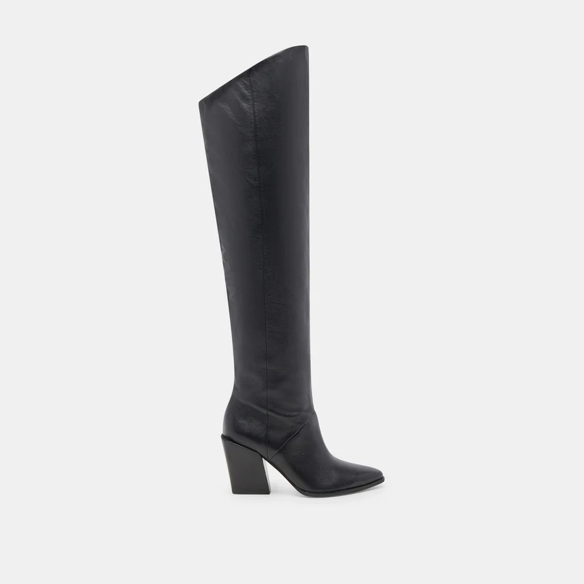LUPIN BOOTS BLACK LEATHER | DolceVita.com