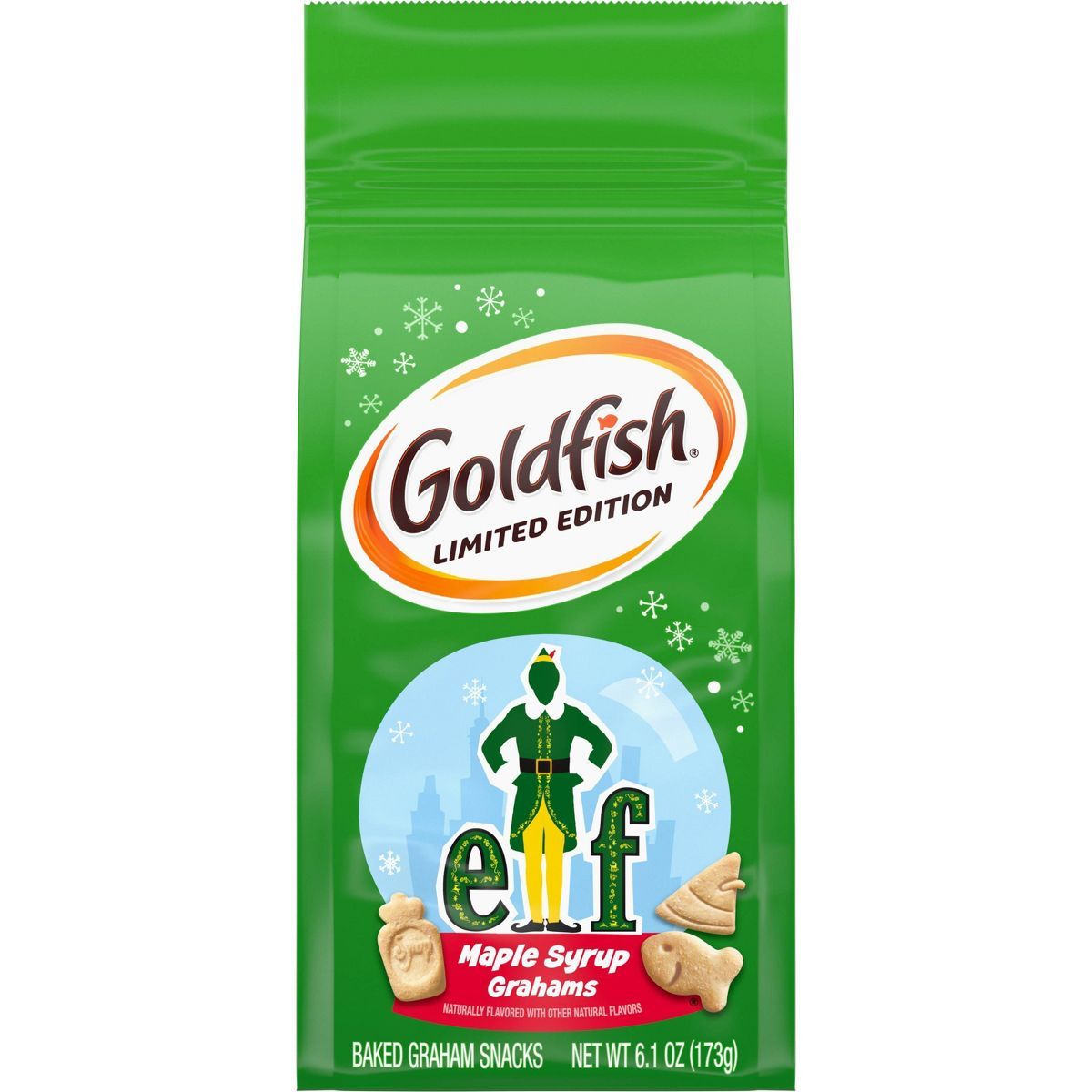 Goldfish Grahams Elf Maple Syrup, Snack Crackers - 6.1oz | Target
