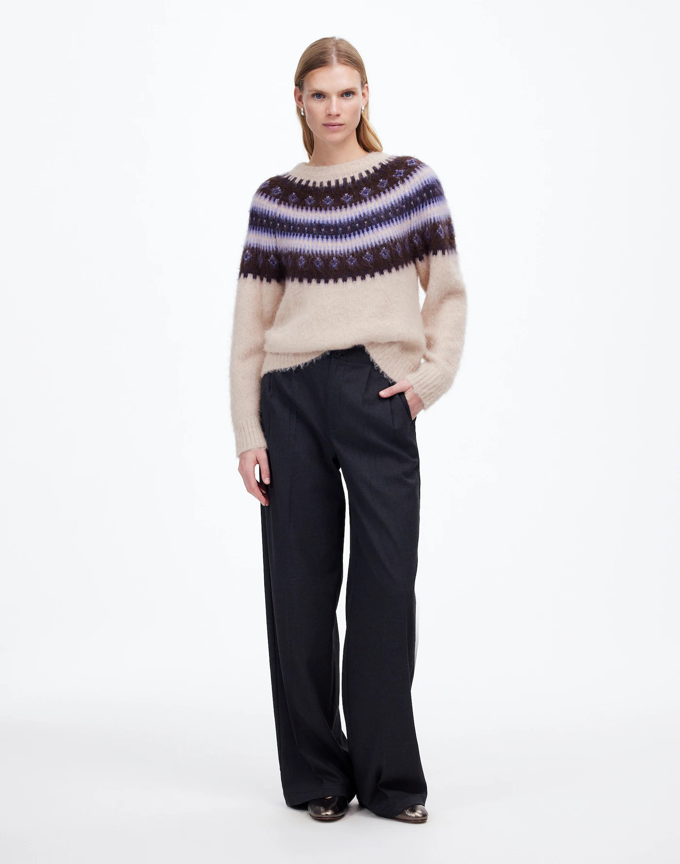 Fair Isle Alpaca-Blend Sweater | Madewell | Madewell
