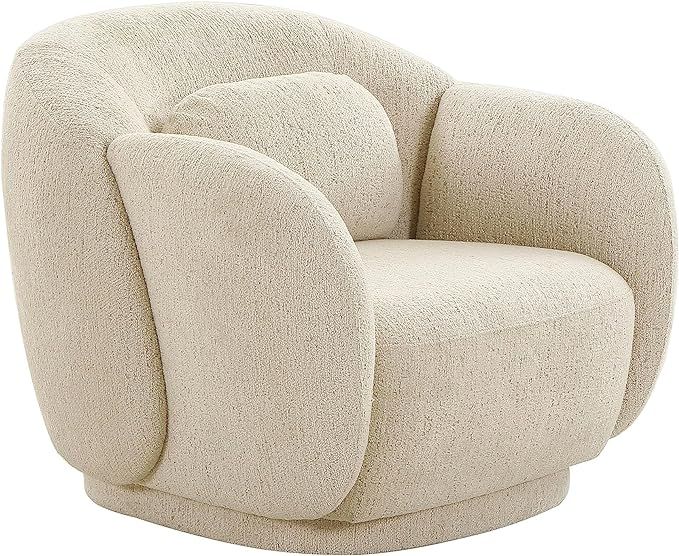Misty Cream Boucle Accent Chair | Amazon (US)