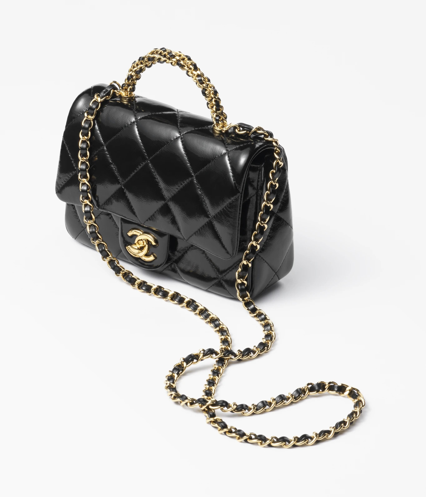 Shiny Lambskin & Gold-Tone Metal | Chanel, Inc. (US)