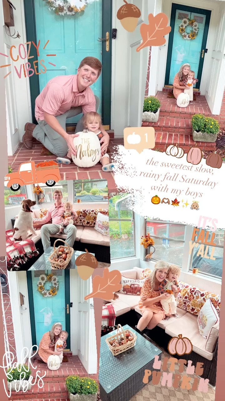 the sweetest slow, rainy fall Saturday with my boys 🎃🫶🏽🍁✨👼🏼

#LTKfamily #LTKhome #LTKSeasonal