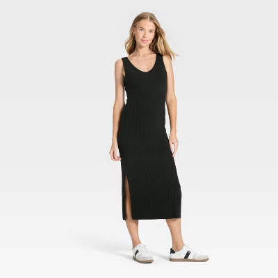 Women's Ribbed Maxi Sweater Dress - Universal Thread™ | Target